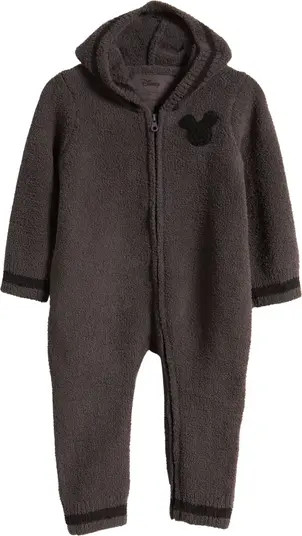 x Disney CozyChic™ Mickey Mouse Hooded Romper | Nordstrom