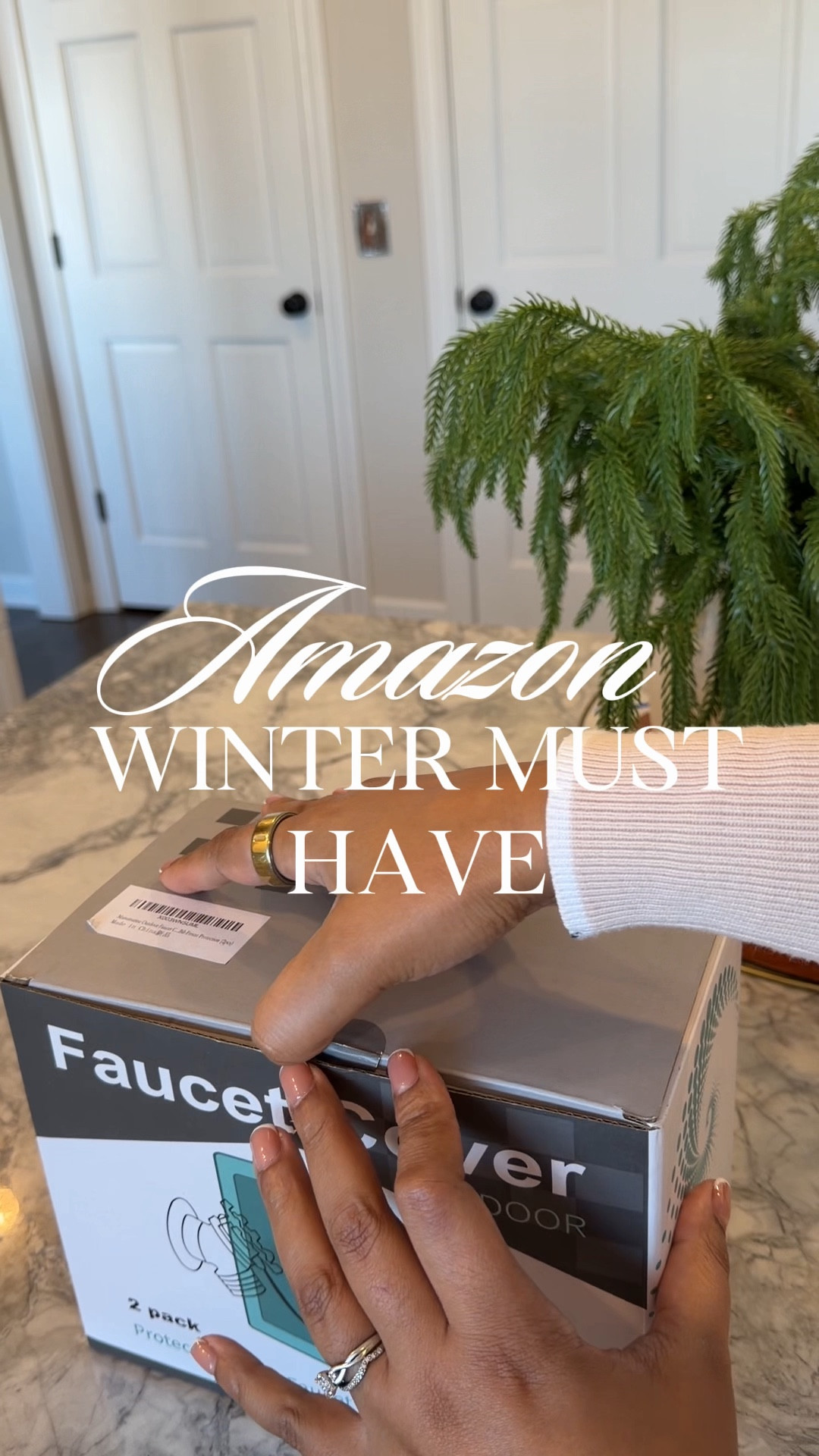 This foam faucet cover from Amazon is a game-changer.

#faucetcover 

#LTKFindsUnder50 #LTKSeasonal #LTKHome