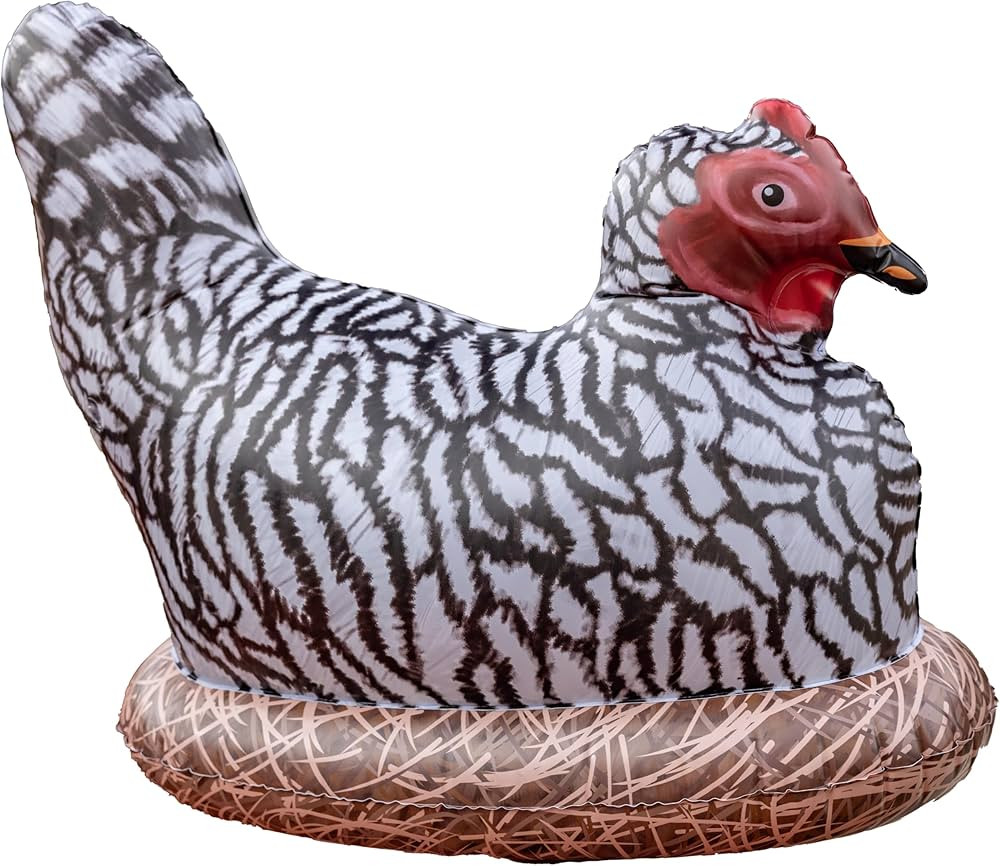 Inflatable Chicken, Decorations for Birthday Party Supplies Toy, Wild West Farm Theme Gifts, Blow... | Amazon (US)