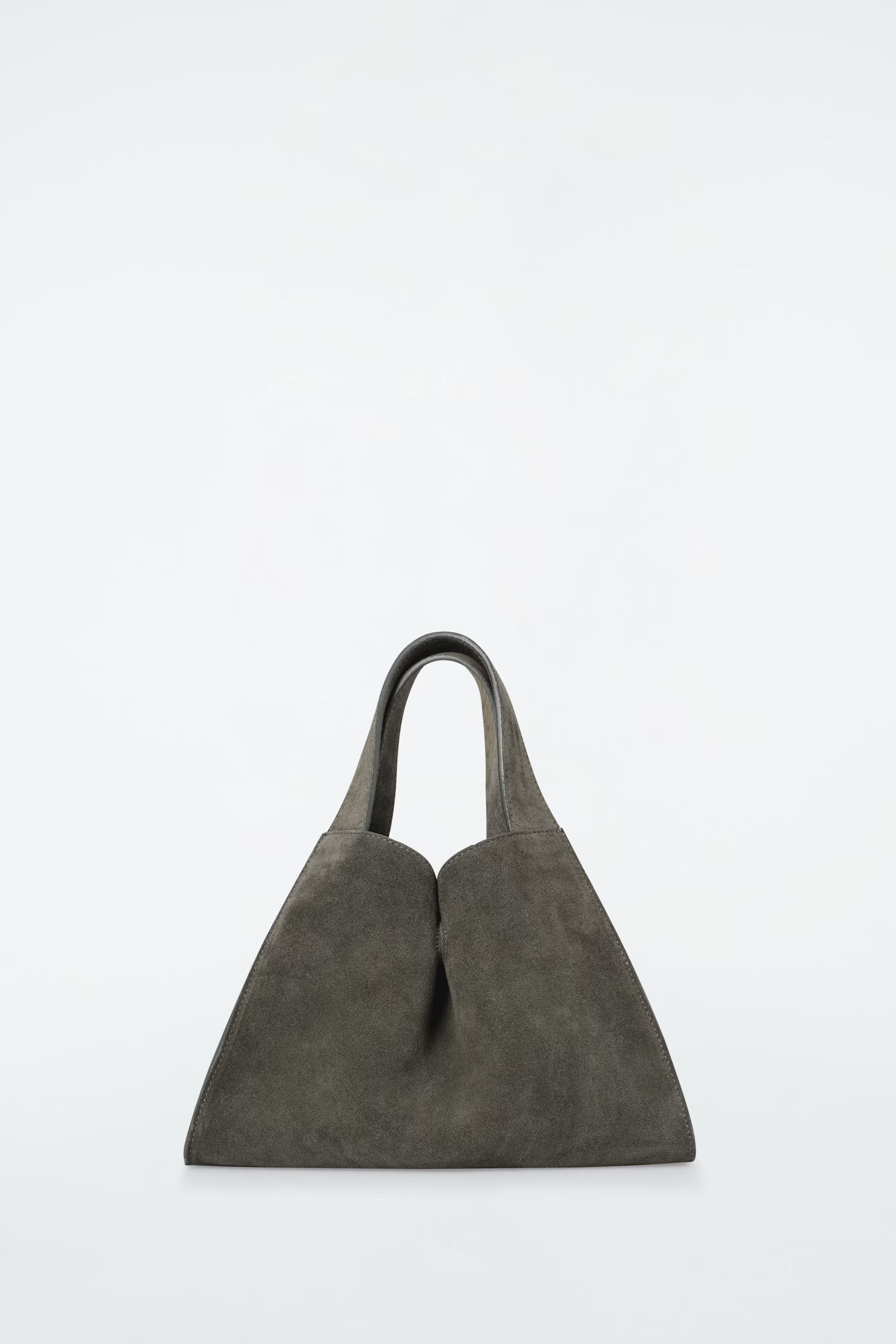 ALCOVE MINI TOTE BAG - SUEDE - MOSS GREEN | COS | COS (EU)
