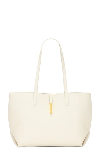 DeMellier London Tokyo Tote in Off White Small Grain from Revolve.com | Revolve Clothing (Global)