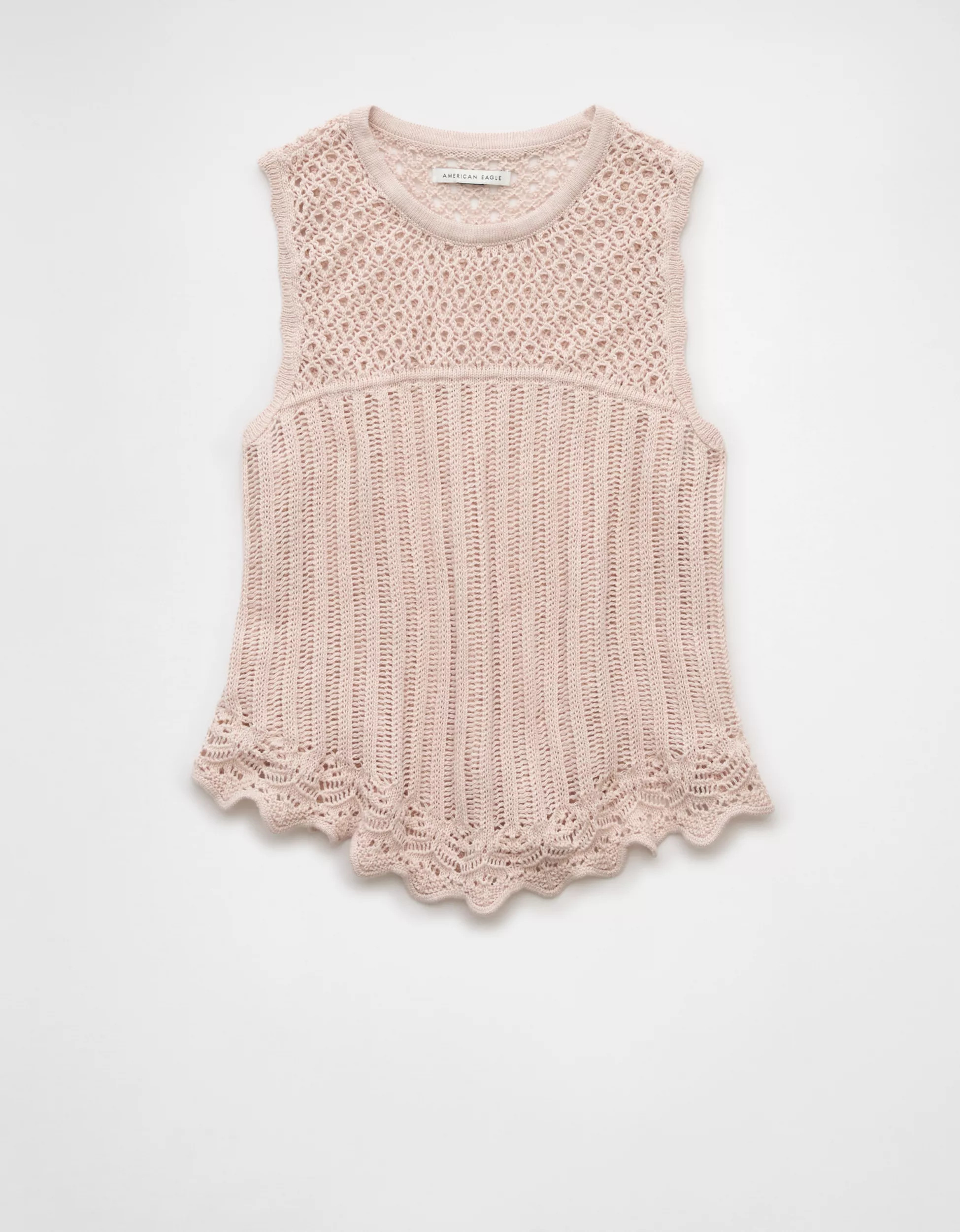 AE Mixed Stitch Sweater Tank Top | American Eagle Outfitters (US & CA)