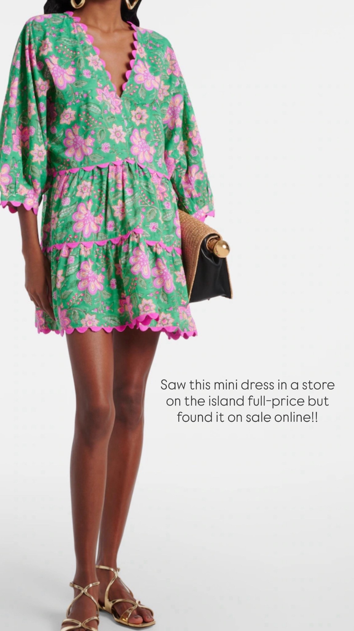 Saw this resort mini dress in a store on the island full-price but found it on sale online!!

#LTKSaleAlert #LTKTravel #LTKSeasonal