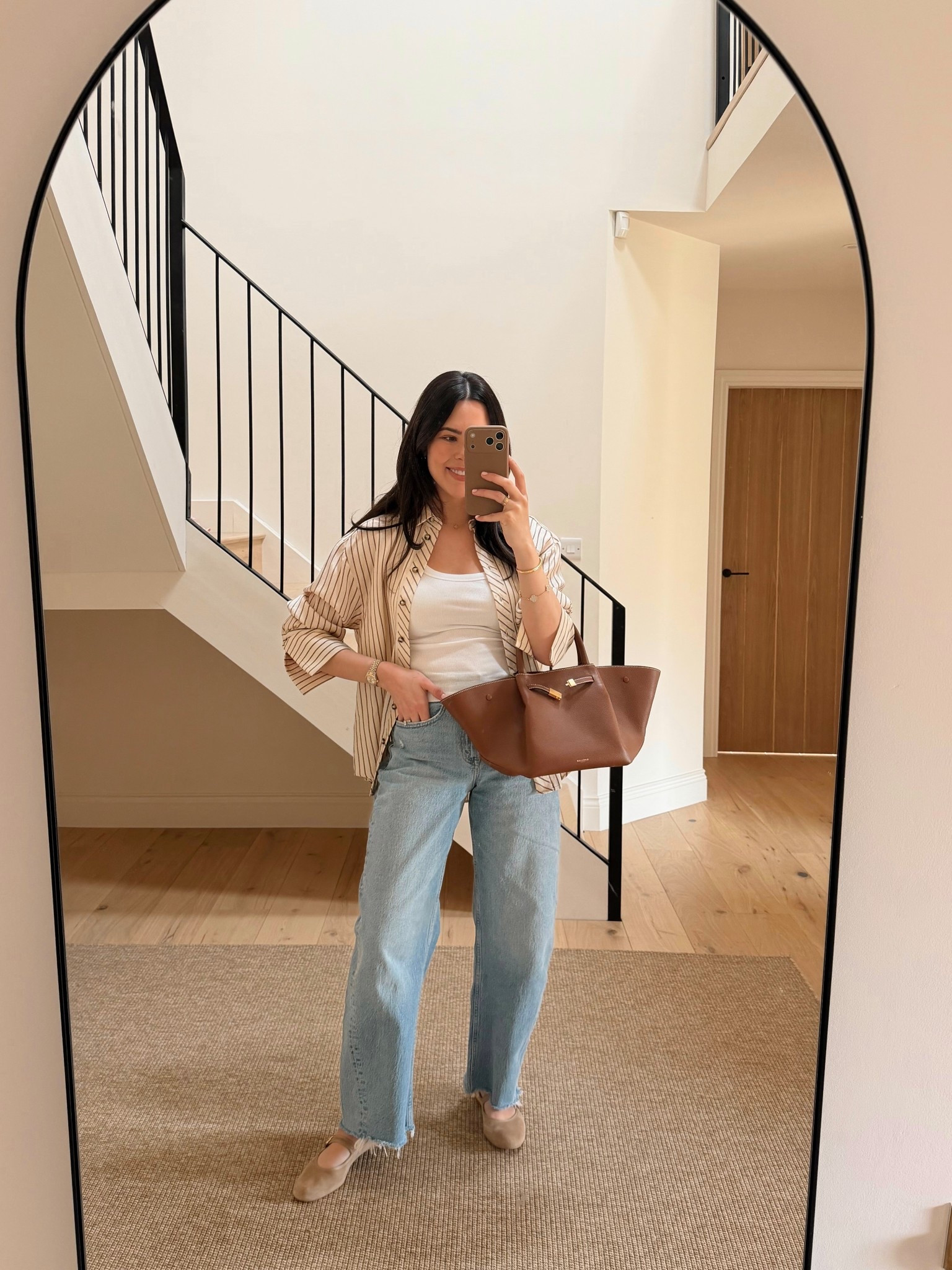 Can’t get me out of these jeans, they just look so good with flats 

#LTKsummer #LTKuk #LTKspring