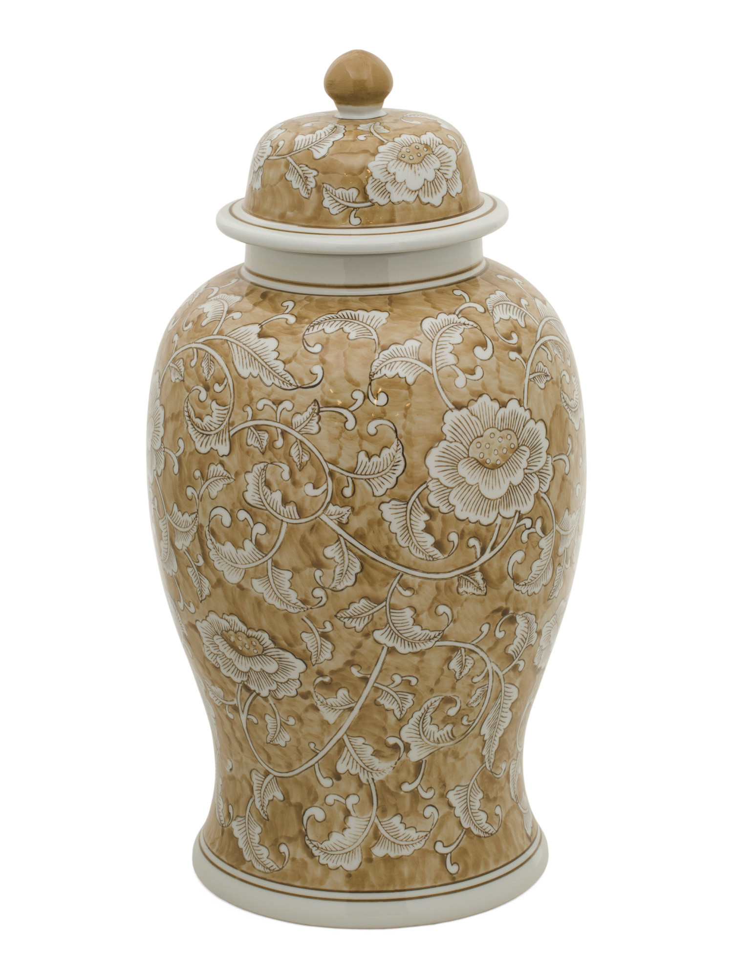 10.75x20 Ceramic Floral Temple Jar With Lid | Home | Marshalls | Marshalls
