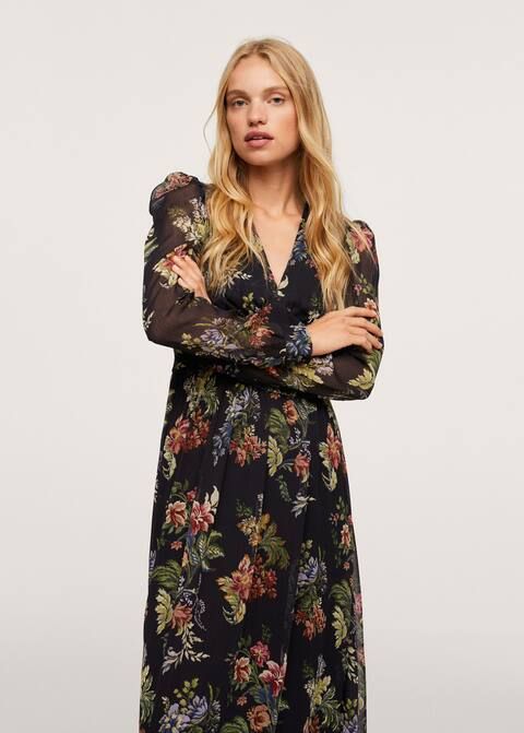 Floral print dress | MANGO (US)