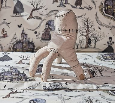 Wednesday Thing-Shaped Pillow | Pottery Barn (US)