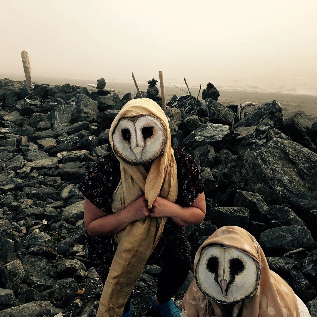 Barn Owl Masks for Halloween Costume, Creepy Adult Masquerade, Animal Bird Custom Handmade Props ... | Etsy (US)