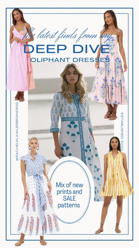 With the prettiest block prints summer dress  @oliphantdesign has you covered for almost any summer event! 

#LTKFind #LTKsalealert #LTKstyletip