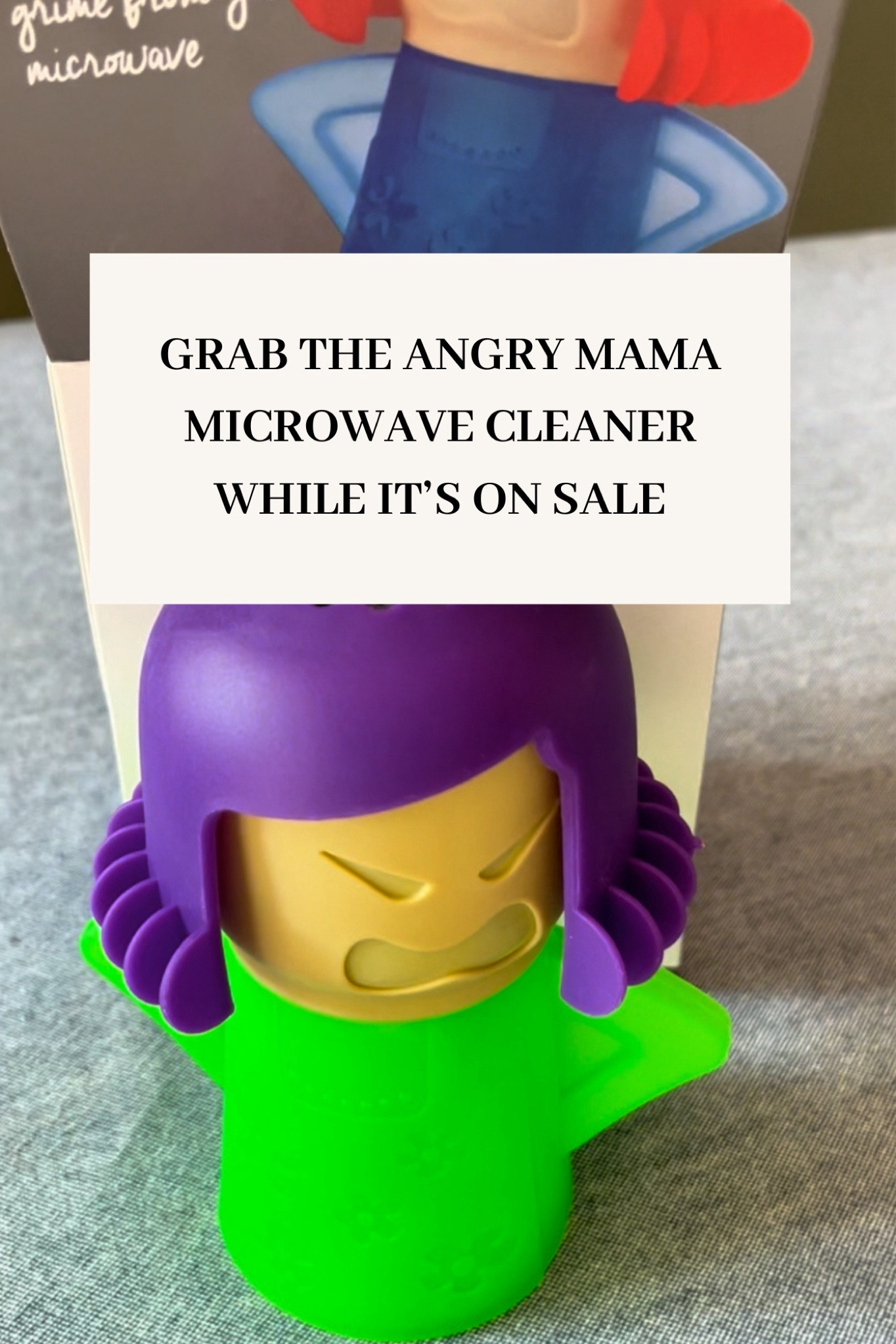 This clever Angry Mama kitchen gadget cleans your microwave in just a few minutes with the power of vinegar, water, and steam.

Just fill with your vinegar solution and pop it into the microwave for 5 minutes. When time is up, wipe down the top and sides of your microwave with a cloth to remove all kinds of grease and gunk.


#LTKhome #LTKsalealert