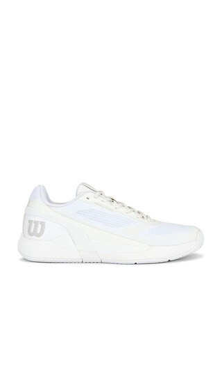 Wilson Rush Pro 5 Tennis Shoe in White. - size 9 | Revolve Clothing (Global)