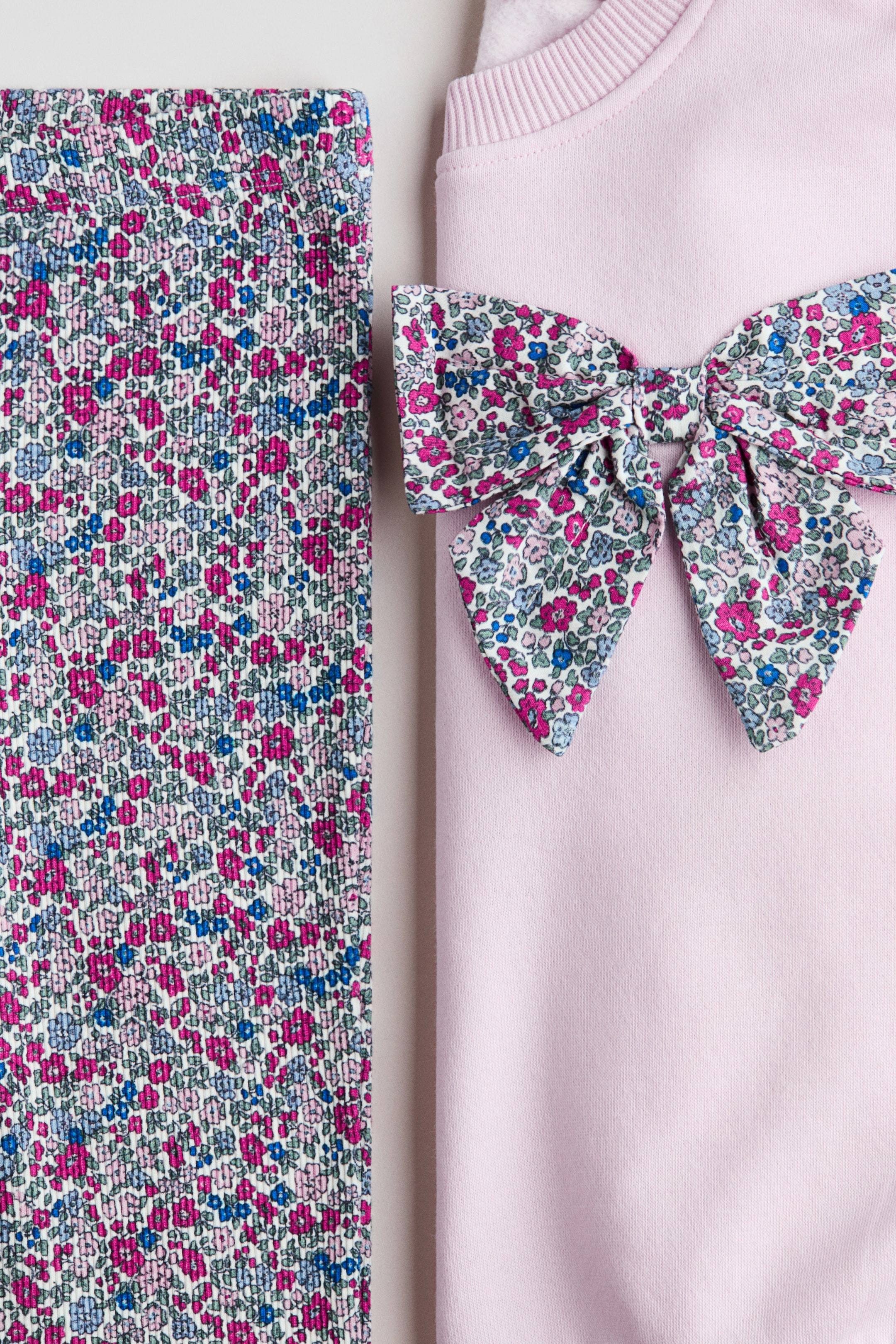 2-Piece Sweatshirt and Leggings Set | H&M (US + CA)