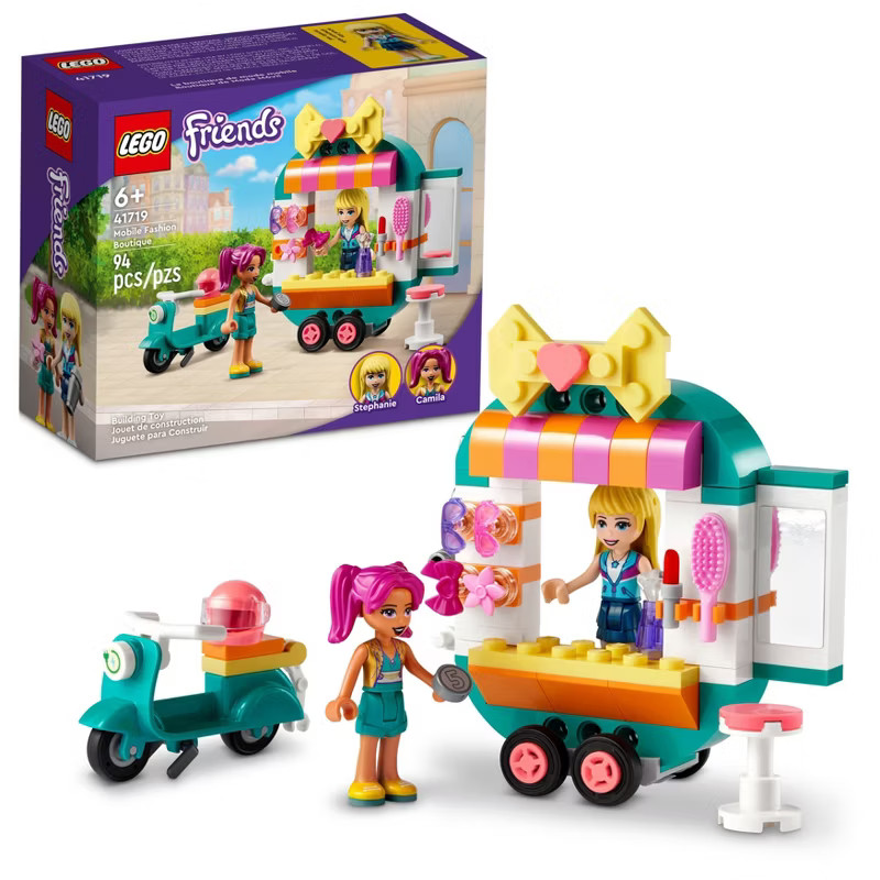 LEGO Friends Mobile Fashion Boutique Shop & Salon Set 41719 | Target