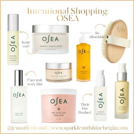 OSEA Products I have or are on my radar to try!