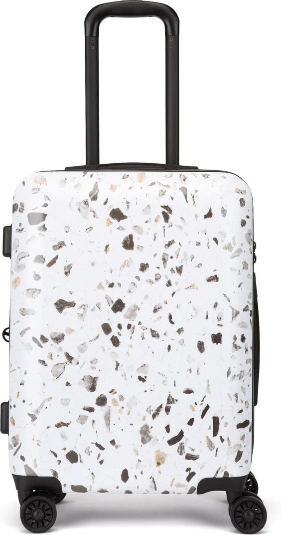 Terrazzo 22-Inch Hard Shell Spinner Carry-On Suitcase | Nordstrom | Nordstrom