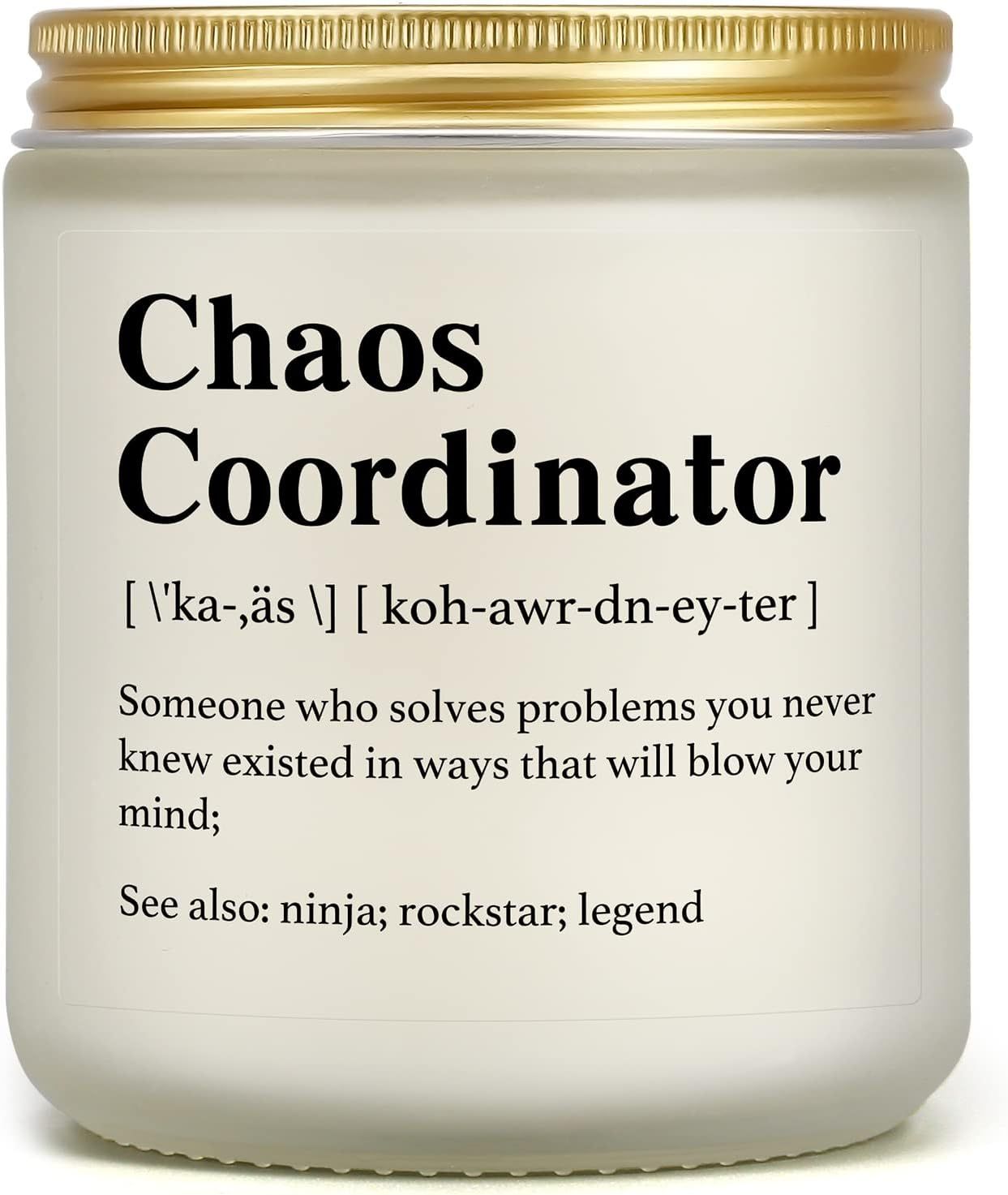 Chaos Coordinator Gifts - Boss Lady Gifts for Women on Boss Day Birthday Christmas Mother's Day F... | Amazon (US)