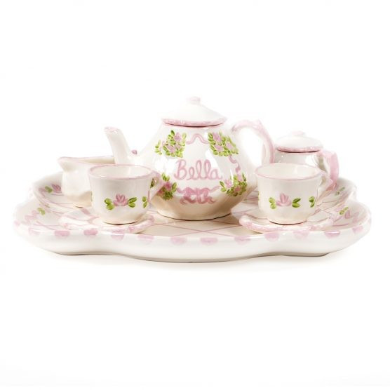 Caroline & Co The Bella Personalized Tea Set | The Tot