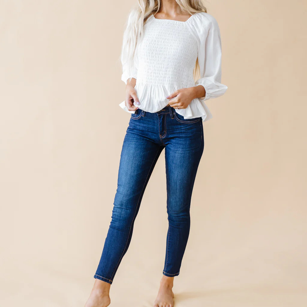 Don't Matter Now Ankle Skinnies in Dark | Hashtag DNA