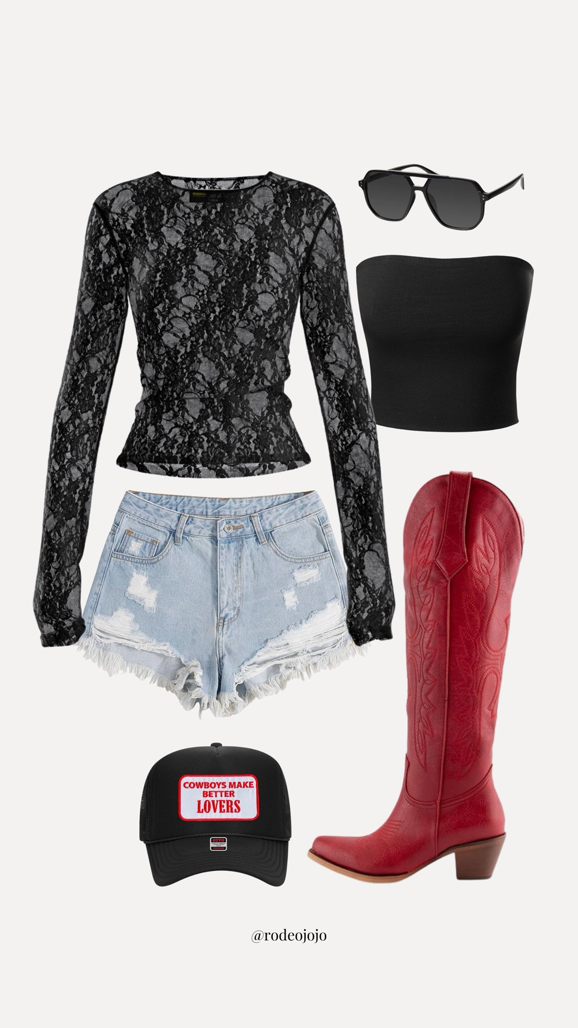 Festival fashion, cowboy inspired outfit, festival outfit idea, lace layering shirt outfit, cowboy boots outfit, Amazon fashion, 12th tribe inspired outfit

#LTKshoecrush #LTKfindsunder100 #LTKFestival