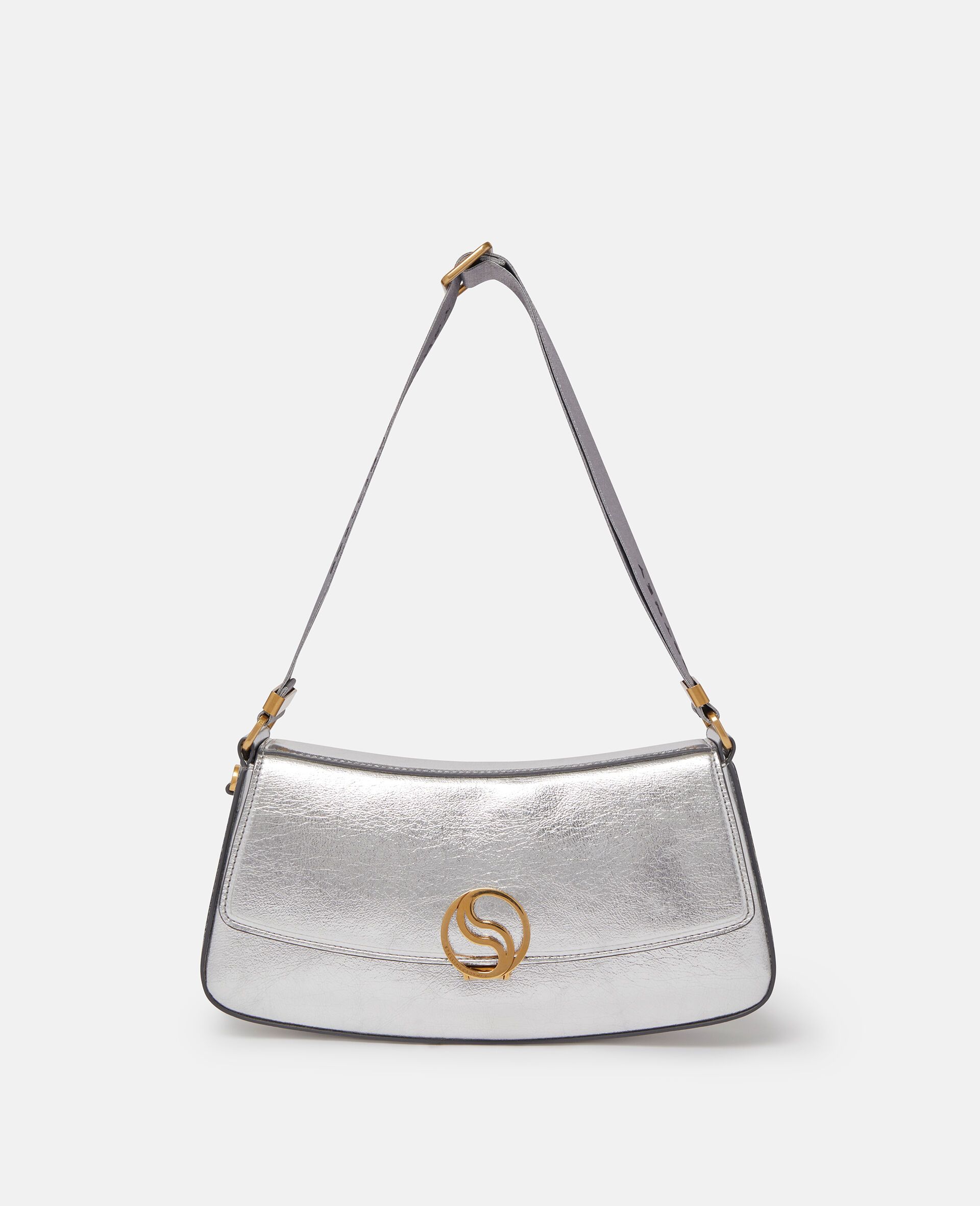 S-Wave Metallic Shoulder Bag | Stella McCartney US