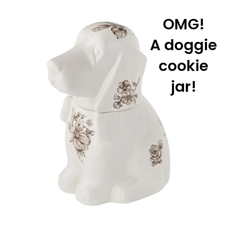 I could not resist this vintage-inspired basset hound cookie jar from the Pioneer Woman line at Walmart. The brown and white details give it that nostalgic feel, like something you’d find in your grandma’s kitchen, but it still fits perfectly in a modern space. It’s one of those pieces that makes your kitchen feel instantly cozier and a little more fun. I love when something practical—like a cookie jar—can also double as décor, and this one does exactly that. If you’re into affordable vintage-style kitchen finds or just want a sweet conversation starter on your counter, this is such a good fall kitchen addition. 

#LTKFamily #LTKParties #LTKHome