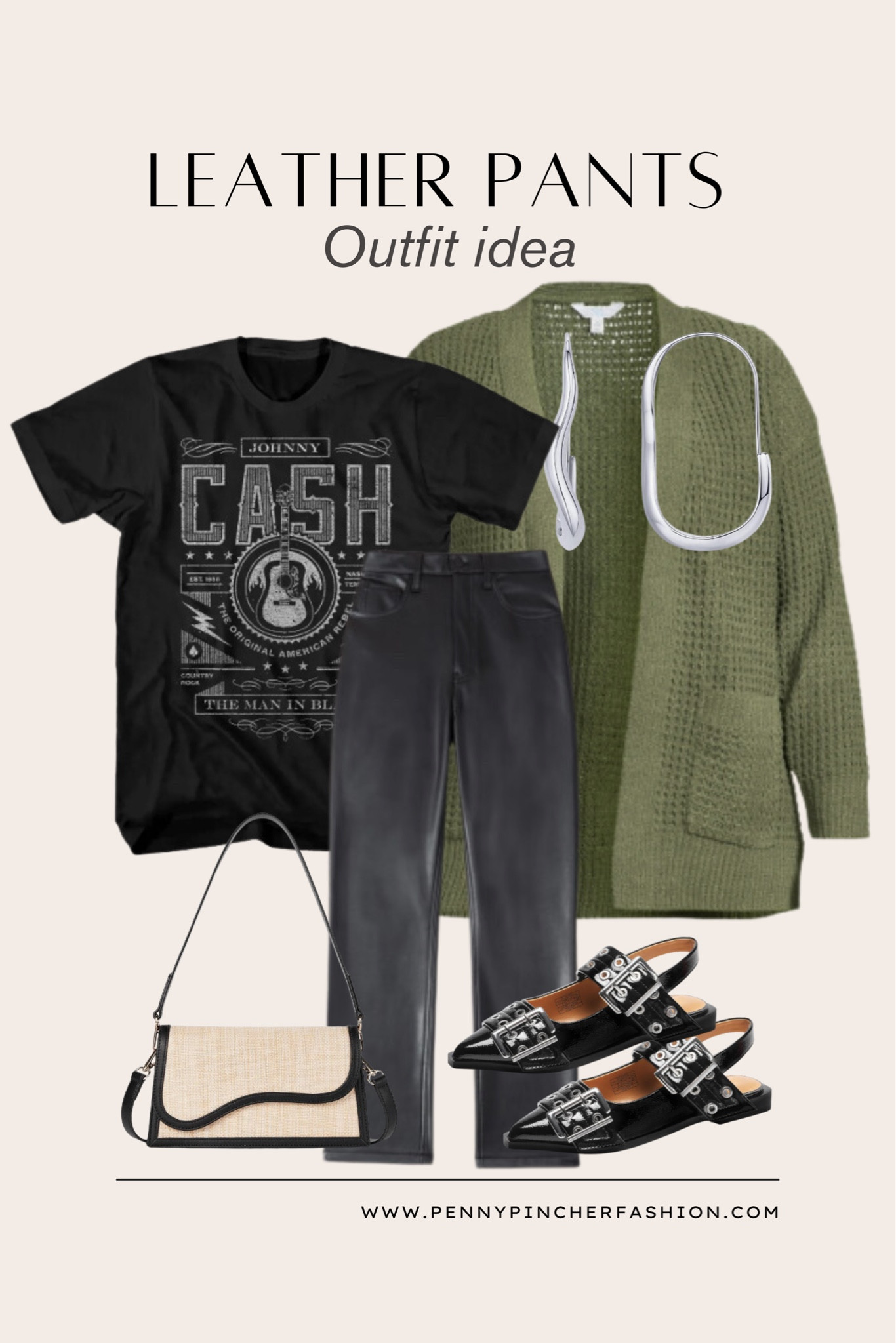 Leather pants outfit idea fall style I’m loving

#LTKStyleTip #LTKItBag #LTKShoeCrush