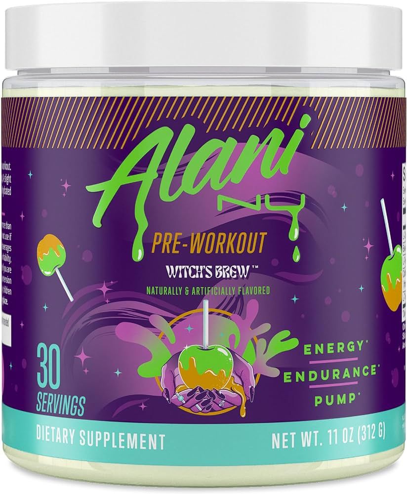 Alani Nu Pre Workout Powder | Amino Energy Boost | Endurance Supplement | Sugar Free | 200mg Caff... | Amazon (US)
