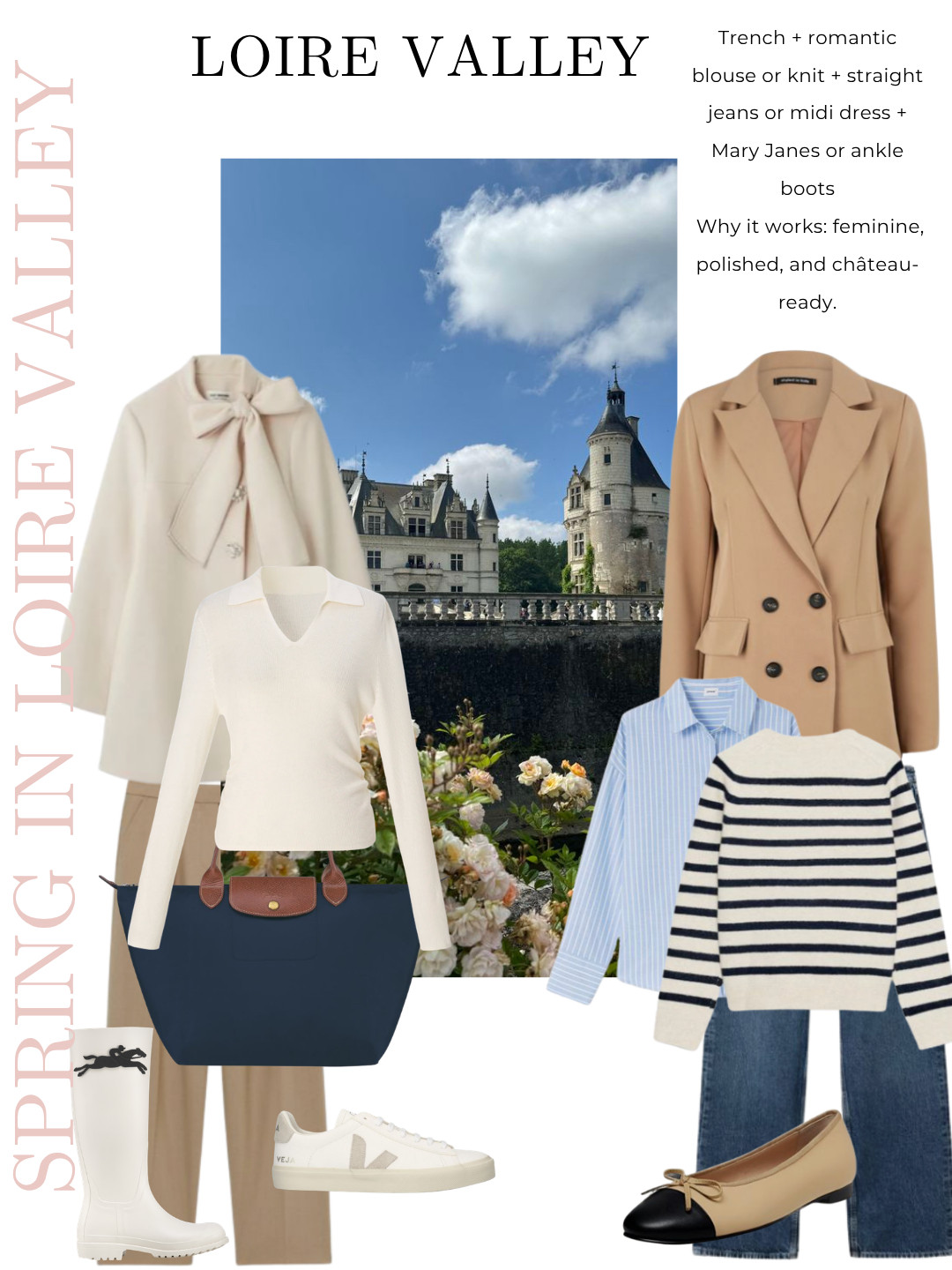 what to wear in France in Spring 

 #LTKSeasonal #LTKTravel