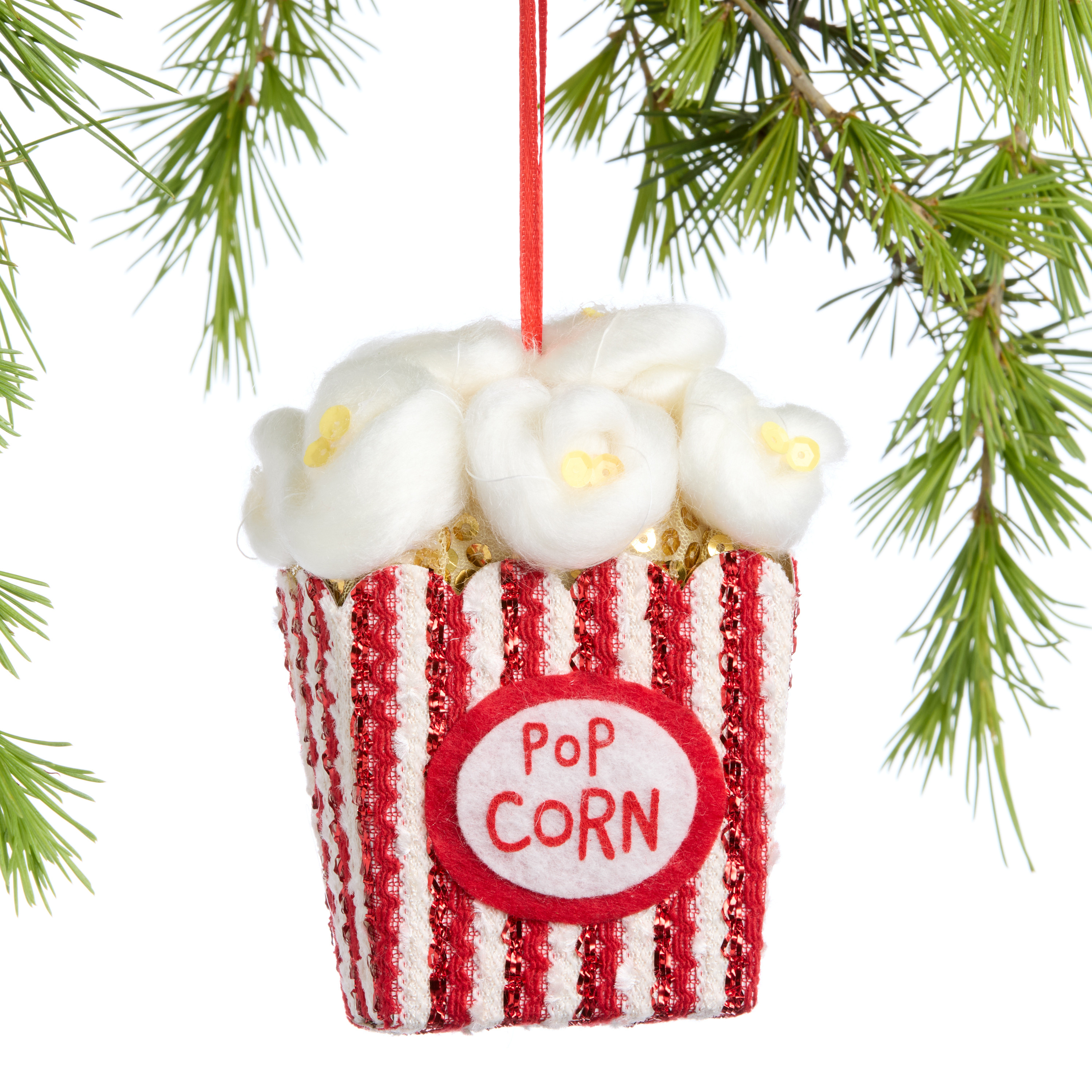 Fabric Popcorn Ornament | World Market