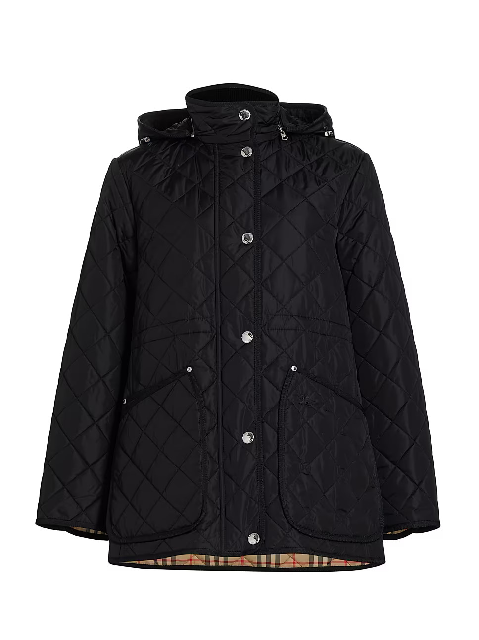 Diamond-Quilted Nylon Jacket | Saks Fifth Avenue