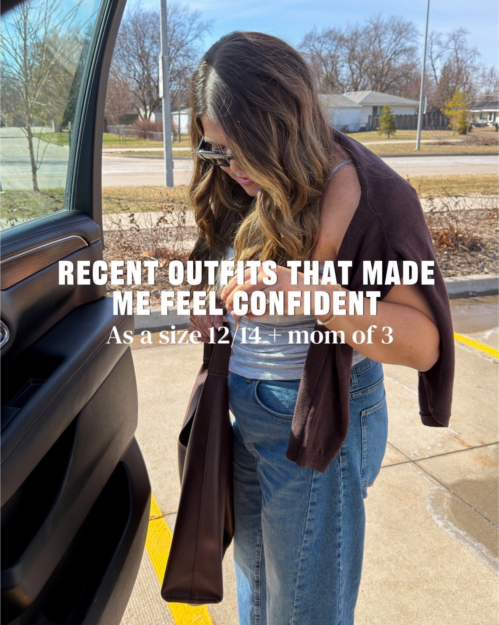 Follow for more size 12/14 + midsize spring outfit ideas. Everything is always Mom approved but never “mom vibe” #Midsize #Size14 #MomOutfit #Springoutfit 

#LTKootd #LTKMidsize #LTKmomlife