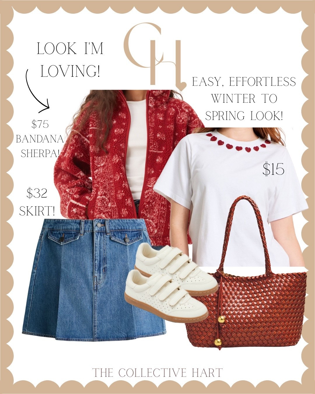 Perfect look to take you from winter to spring! So many good finds under $100!