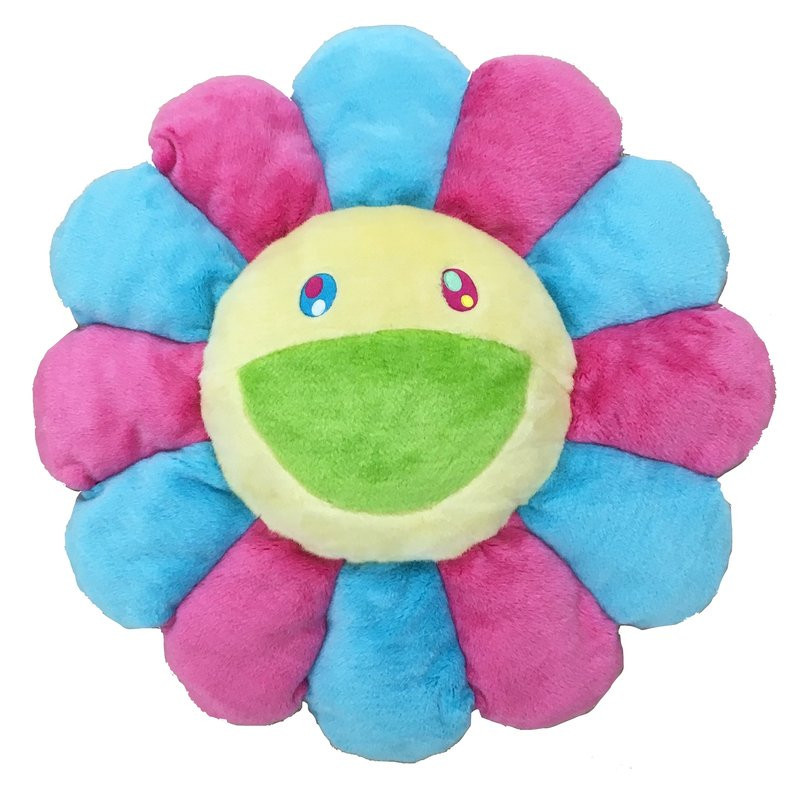 Takashi Murakami Flower Plush 30CM Pink/Light Blue/Light Yellow | StockX