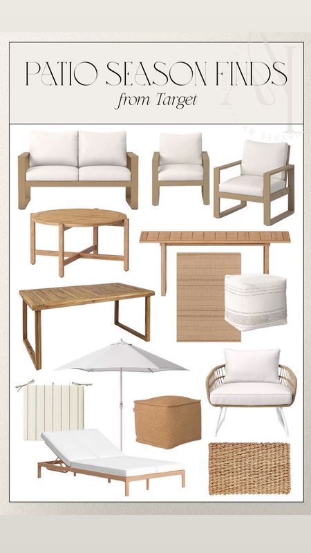 Patio season is here - Target has some really good pieces right now 

#LTKSeasonal #LTKhome