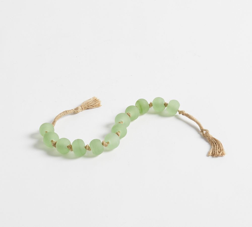 Handcrafted Cast Glass Beaded Rope | Pottery Barn (US)