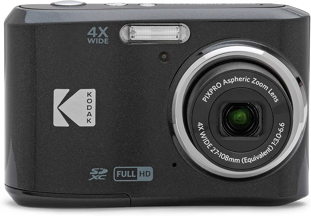 KODAK PIXPRO Friendly Zoom FZ45-BK 16MP Digital Camera with 4X Optical Zoom 27mm Wide Angle and 2... | Amazon (US)