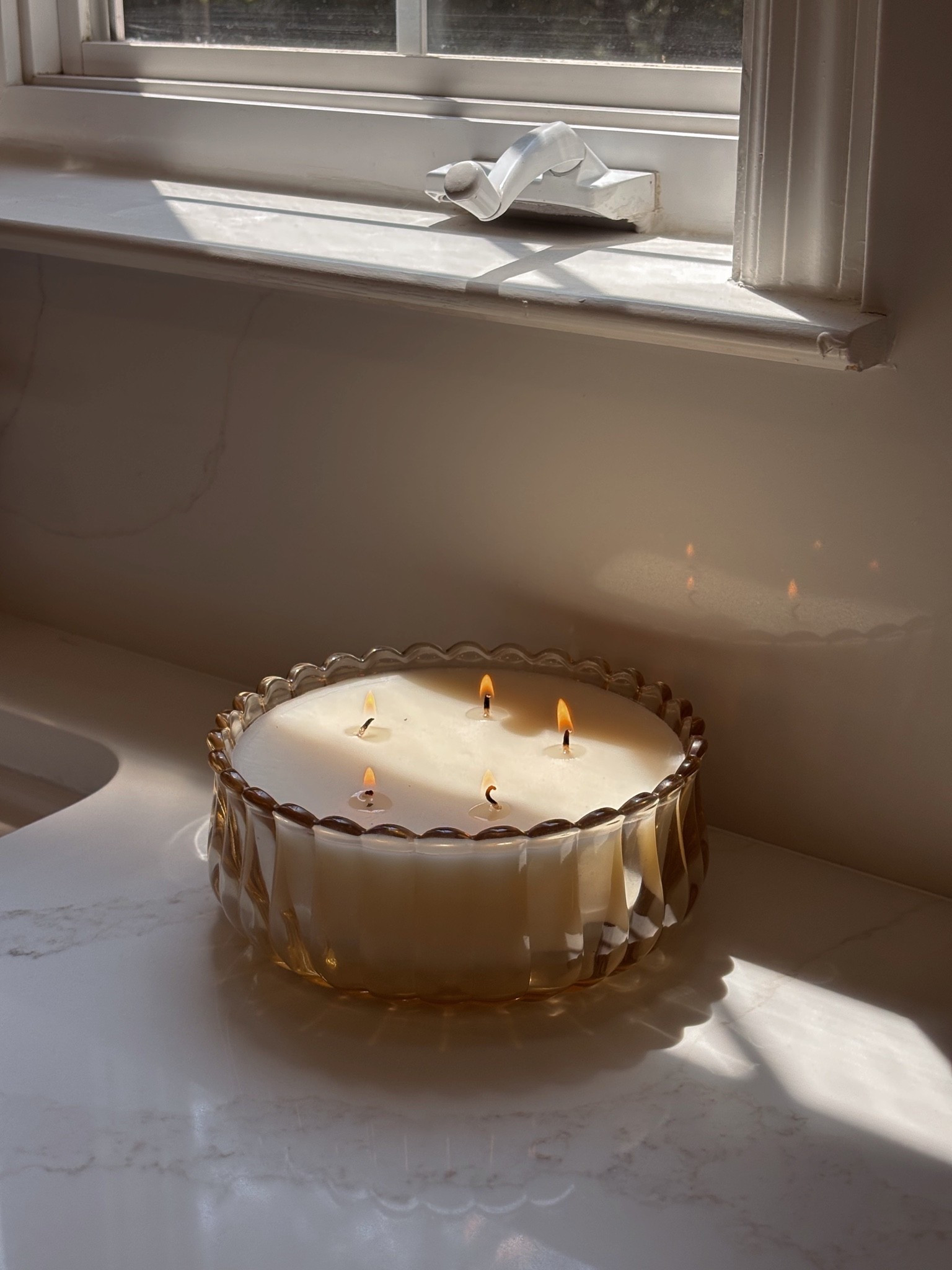 my house smells soooo good after burning this candle! It’s so pretty too! 🤍

#LTKHome