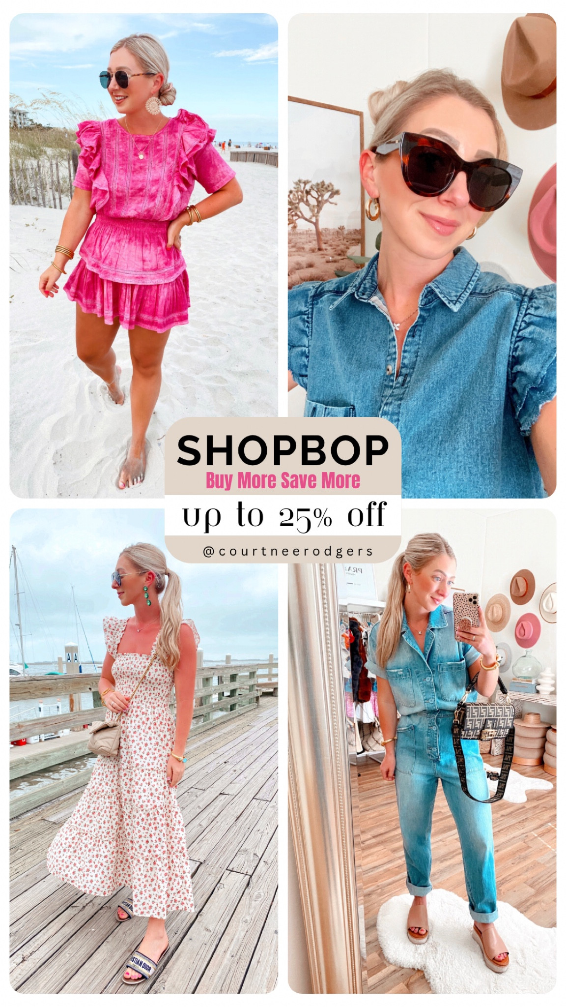 Shopbop buy more save more sale! 15% off $200+ | 20% off orders $500+ | 25% off orders of $800+ 💖 Code: STYLE

💗Pink Dress (size medium)
💗Floral Midi Dress (size small)
💗Pistola Jumpsuit (size small)


ShopBop, loveshackfancy, summer fashion, vacation style, Agolde shorts, dresses, clare v, sandals, Sam Edelman, spring outfits 


#LTKstyletip #LTKsalealert #LTKunder100