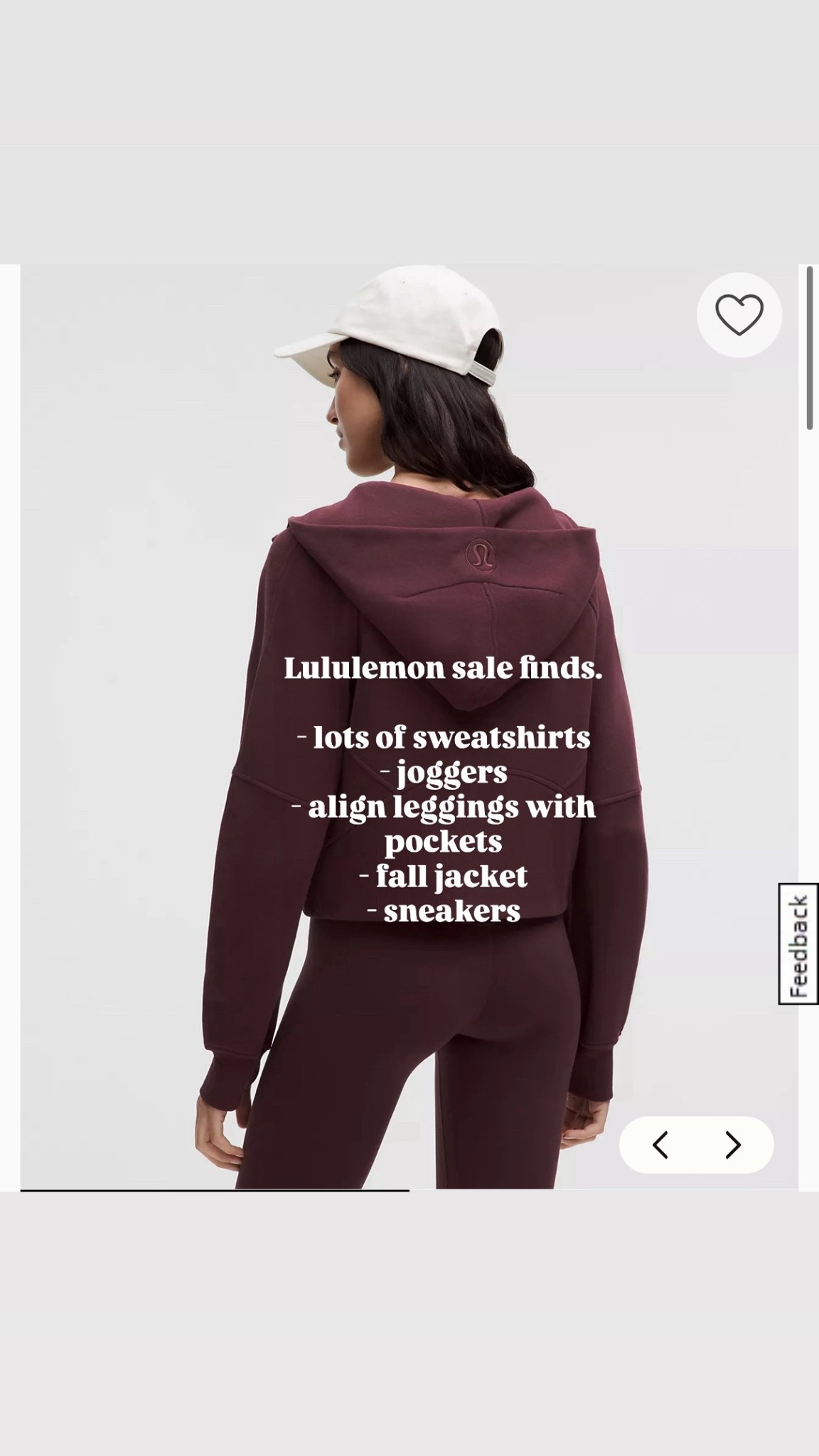 Lululemon sale finds  

#LTKsale #LTKcanada