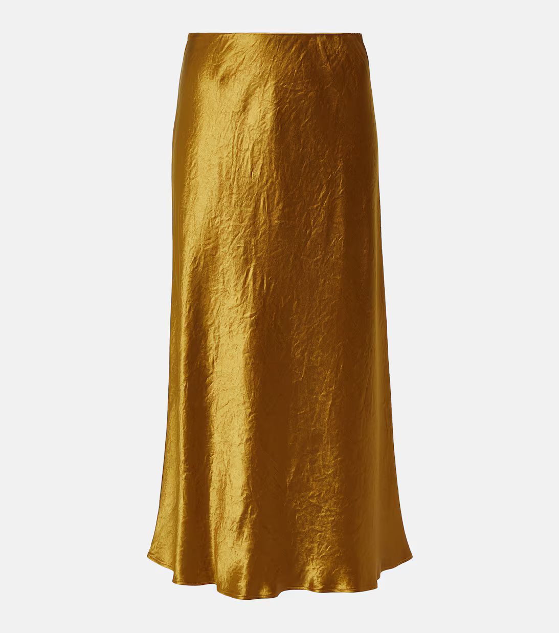 Leisure Alessio satin midi skirt | Mytheresa (US/CA)