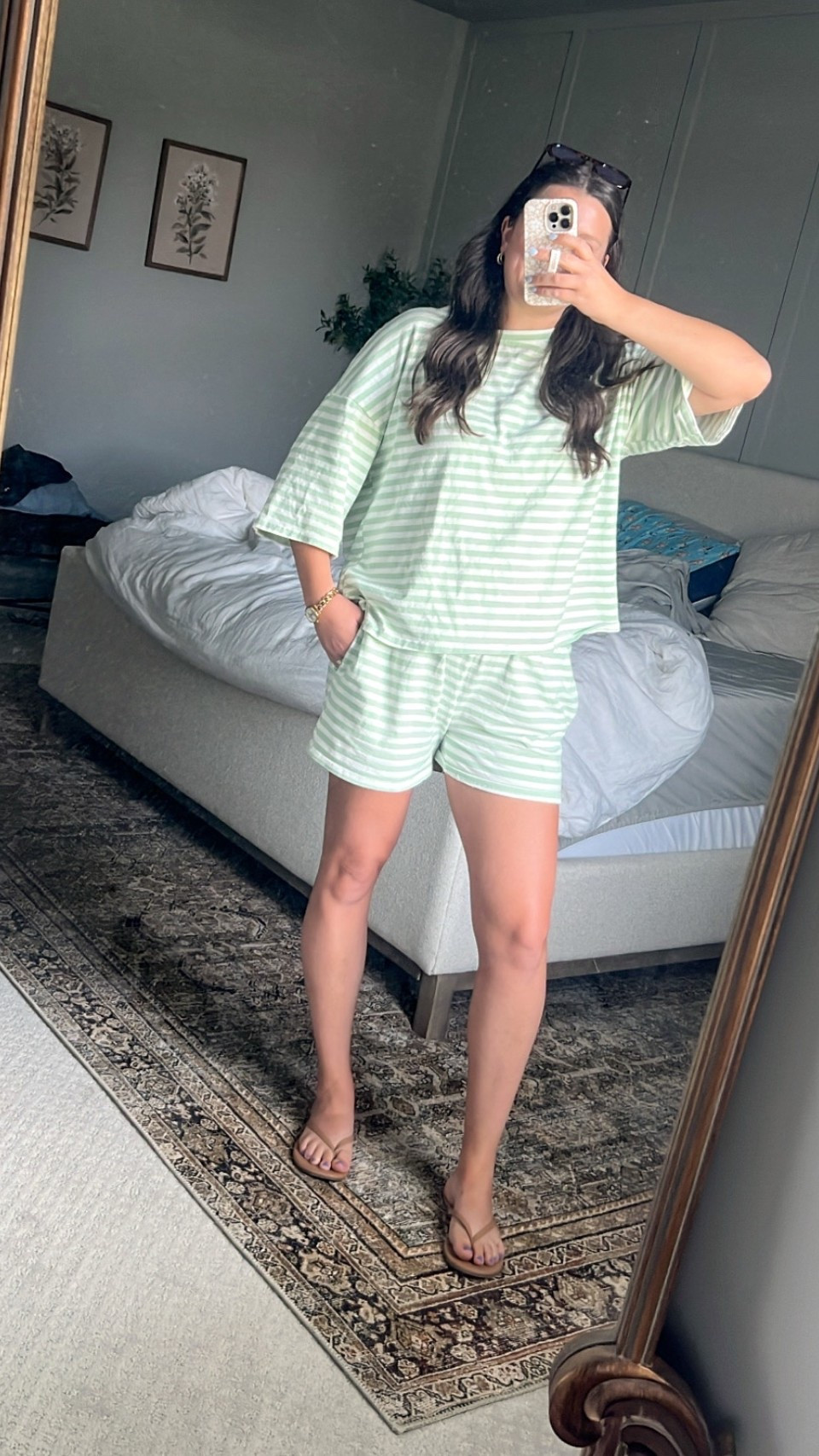Comfy but cute mom outfit perfect for loungeing around the house, chasing toddlers, a play date, or that home from work comfy feeling.  
Wearing size medium (tts)

Striped matching set / striped outfit / stripes / matching outfit / matching set / lounge set / striped lounge set / comfy outfit / comfy but cute outfit / comfy but elevated / Amazon matching set / Amazon set / comfy outfit / comfy mom outfit / mom outfit / summer outfit / summer mom outfit / mom uniform / play date outfit / sahm outfit / wfh outfit / work from home outfit / casual cute / casual outfit / casual comfy / comfy casual / toddler mom outfit / mom style

#LTKootd #LTKmomlife #LTKSeasonal