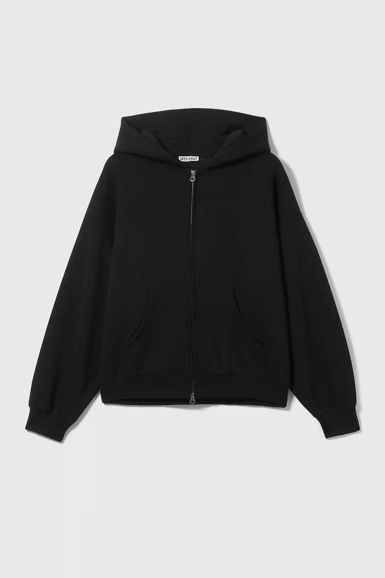 Sweat à capuche zippé oversize et épais | H&M (FR, IT, ES, PT, BE)