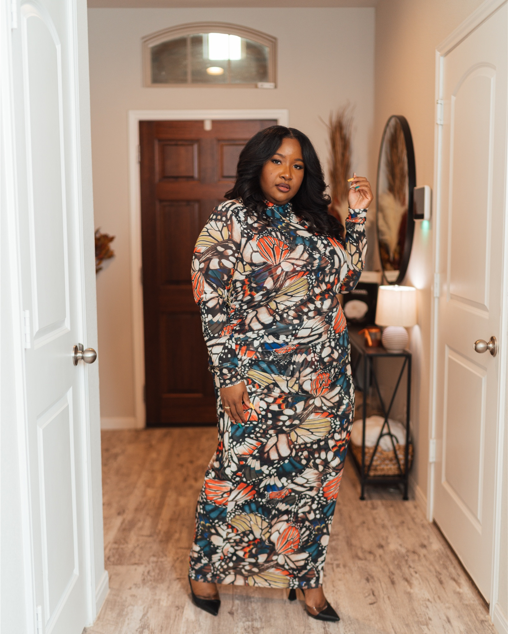 Plus size dress from the Ashley Graham x JCPenney collection ❤️ Wearing a 2x (could have sized down)

Plus size dresses. Fall outfit. Plus size women’s clothes. Women’s fashion. Outfit idea. Colorful dresses

#LTKParties #LTKPlusSize