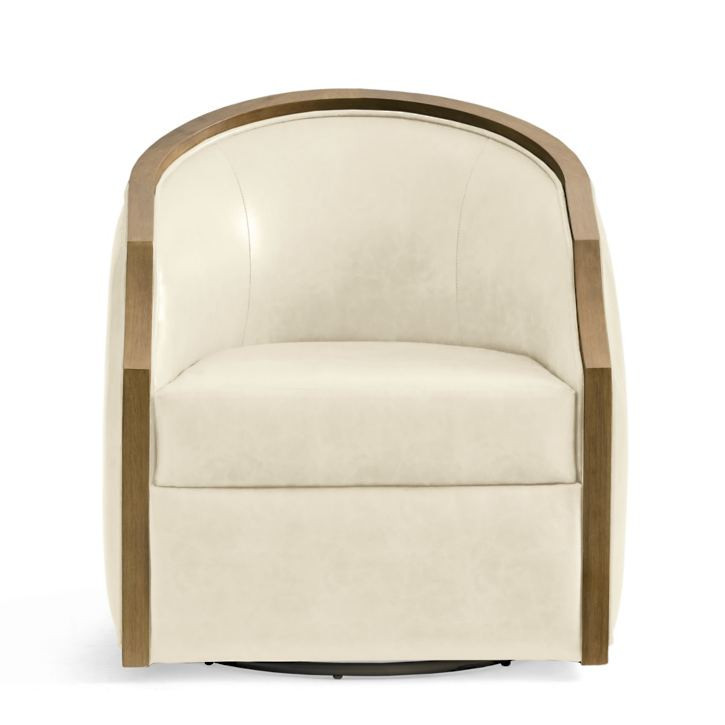 Selene Swivel Chair | Grandin Road | Grandin Road