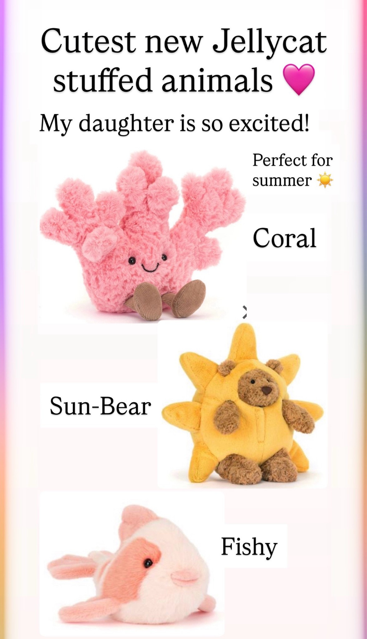 New jellycat stuffed animals

#LTKKids