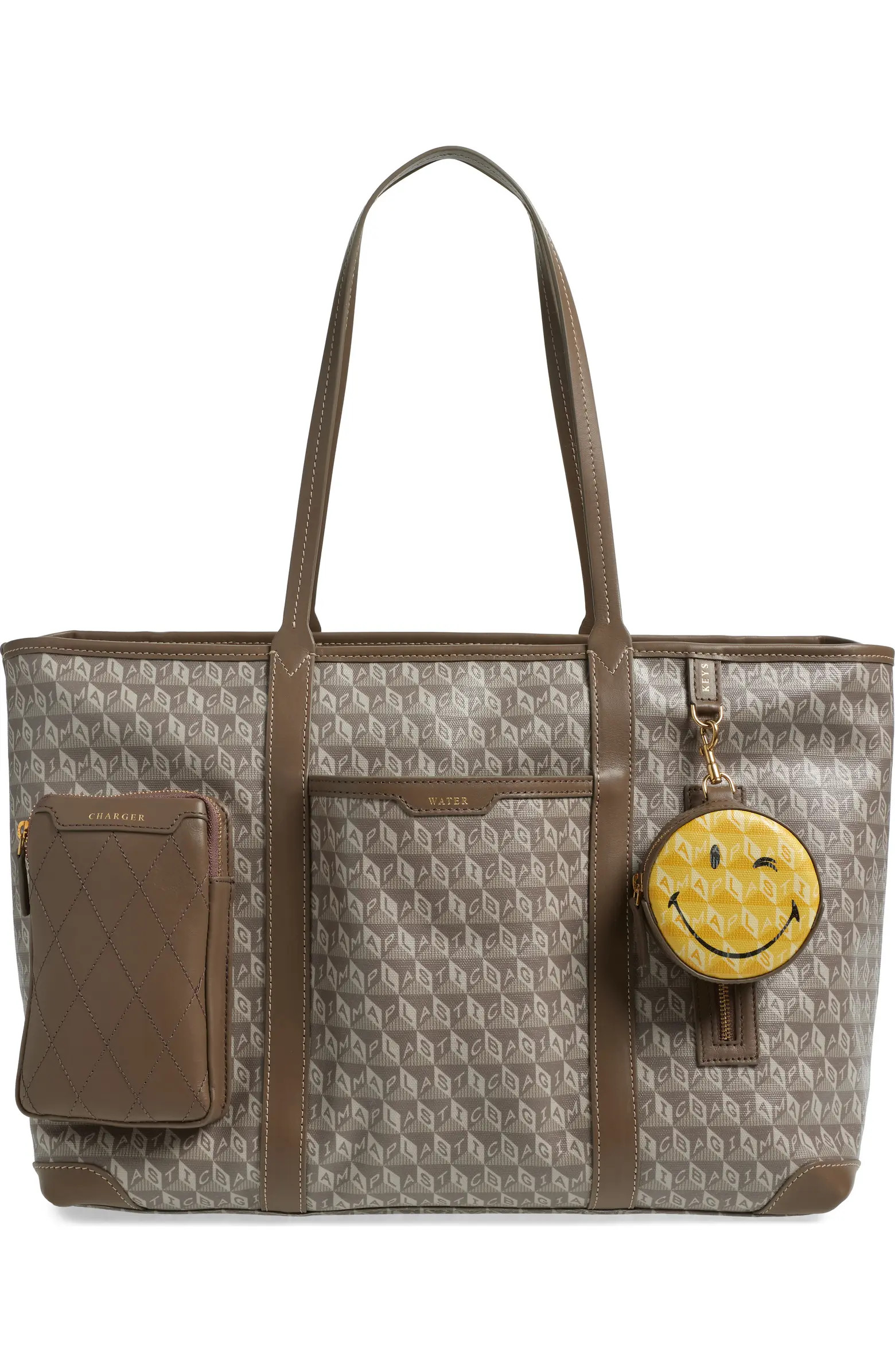 Anya Hindmarch I Am a Plastic Bag Wink In-Flight Tote | Nordstrom | Nordstrom