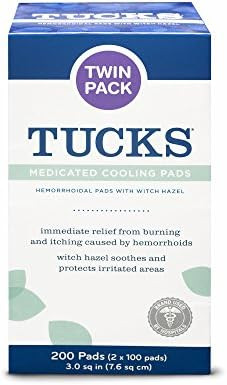 Tucks Medicated Pads, 2 pk./100 ct. | Amazon (US)