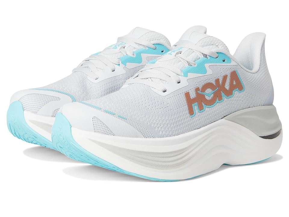 Hoka Skyward X Women's Shoes Cosmic Grey/Rose Gold : 8.5 B - Medium, Rubber/Synthetic | Zappos