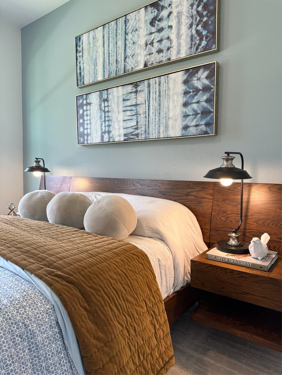 Fall Inspired Bedroom Decor for layered bedding design

#LTKhome #LTKSeasonal