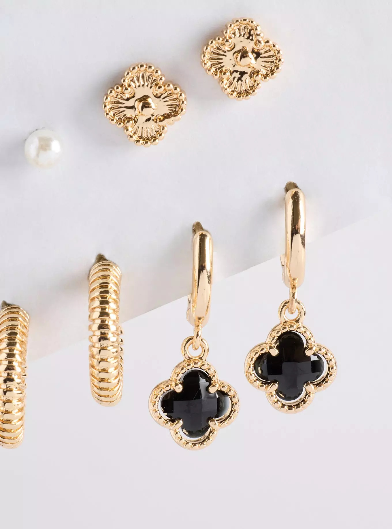 Clover Hoop Stud Set | Torrid (US & Canada)